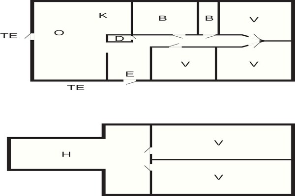 Foto van 11 Personen vakantie huis in Kvenvær - Vakantiehuis in Kvenvær - FloorPlan