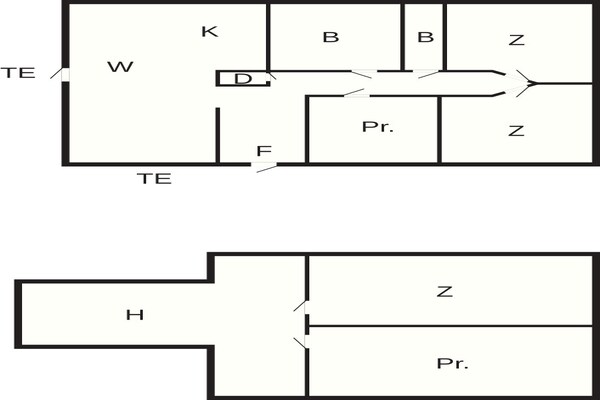 Foto van 7 Personen vakantie huis in Kvenvær - Vakantiehuis in Kvenvær - FloorPlan
