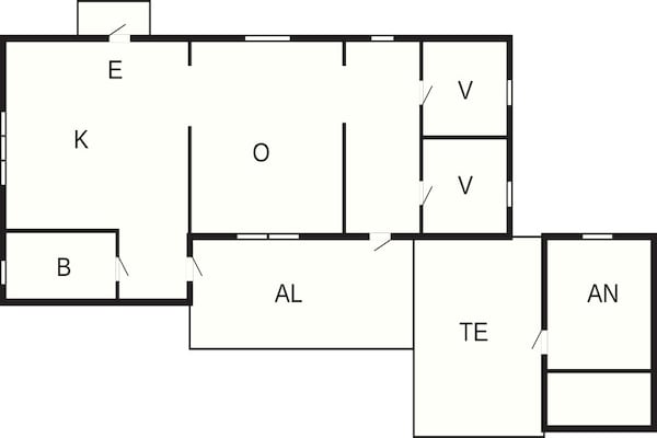 Foto van 4 sterren vakantie huis in Heberg - Vakantiehuis in Heberg - FloorPlan