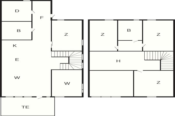 Foto van 4 sterren vakantie huis in Hovden - Vakantiehuis in Hovden - FloorPlan
