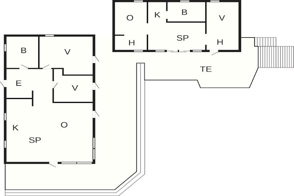Foto van 5 sterren vakantie huis in FALKENBERG - Vakantiehuis in FALKENBERG - FloorPlan