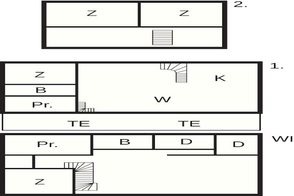 Foto van 8 Personen vakantie huis in Eydehavn - Vakantiehuis in Eydehavn - FloorPlan