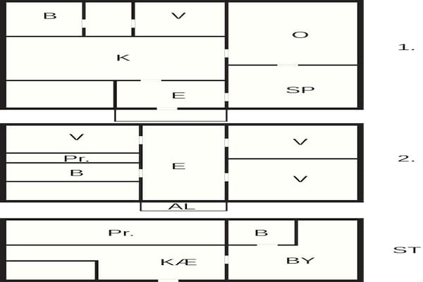 Foto van 4 sterren vakantie huis in Hornnes - Vakantiehuis in Hornnes - FloorPlan