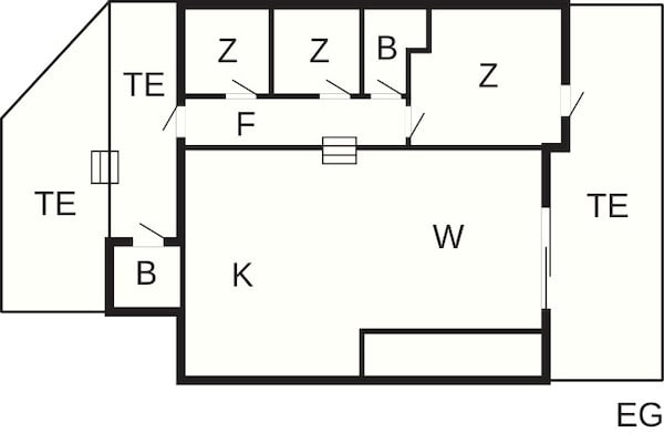 Foto van 7 Personen vakantie huis in Søndeled - Vakantiehuis in Søndeled - FloorPlan