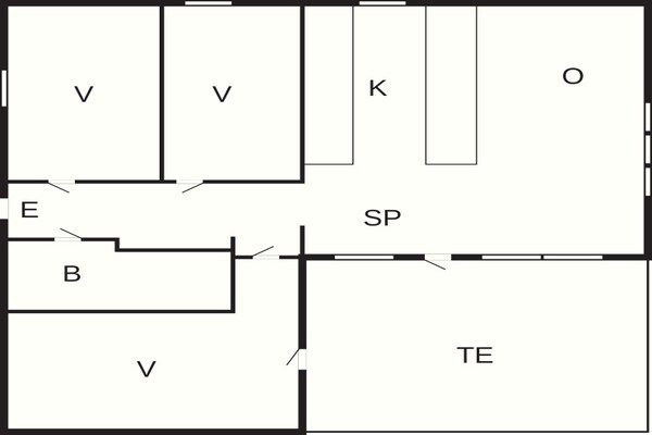 Foto van 4 sterren vakantie huis in MALMKÖPING - Vakantiehuis in MALMKÖPING - FloorPlan