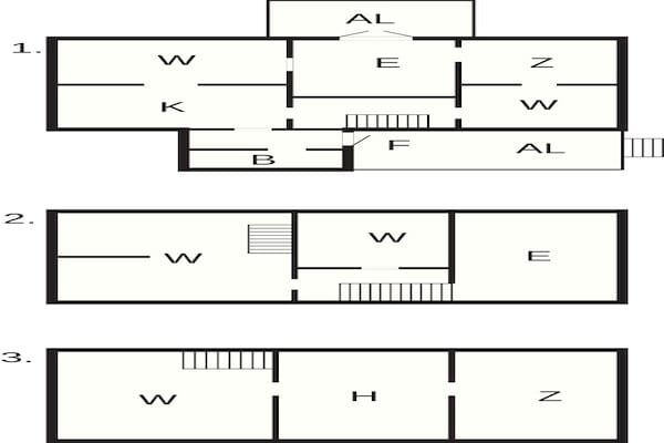 Foto van 10 Personen vakantie huis in MARIANNELUND - Vakantiehuis in MARIANNELUND - FloorPlan