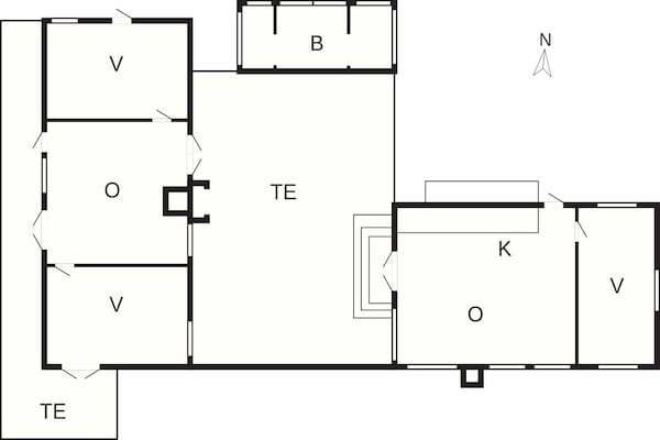 Foto van 4 sterren vakantie huis in Frederiksværk - Vakantiehuis in Frederiksværk - FloorPlan
