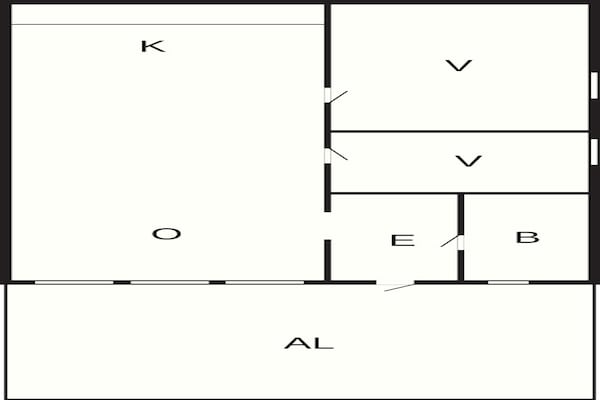 Foto van 4 sterren vakantie huis in UDDEVALLA - Vakantiehuis in UDDEVALLA - FloorPlan