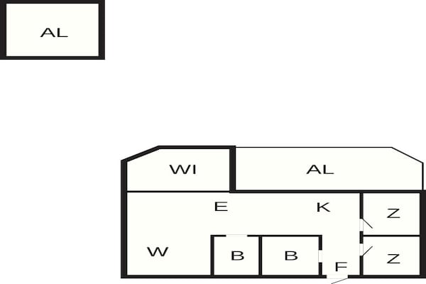 Foto van 4 sterren vakantie huis in KöPINGSVIK - Vakantiehuis in KöPINGSVIK - FloorPlan