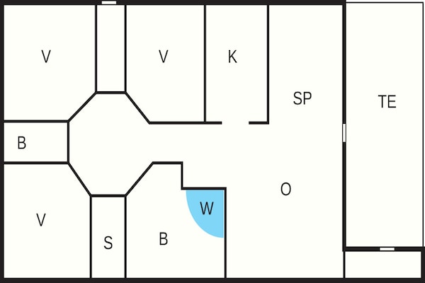 Foto van 5 sterren vakantie huis in Egernsund - Vakantiehuis in Egernsund - FloorPlan