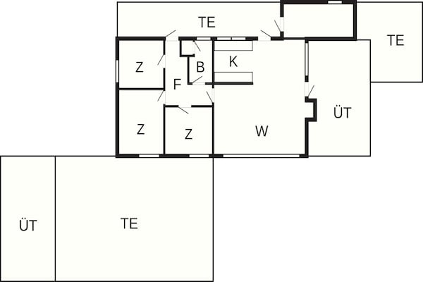 Foto van 4 sterren vakantie huis in Juelsminde - Vakantiehuis in Juelsminde - FloorPlan