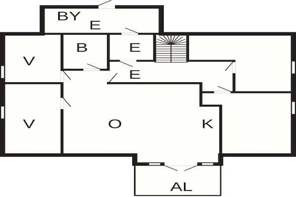 Foto van 6 persoons vakantie huis in Onarheim - Vakantiehuis in Onarheim - FloorPlan