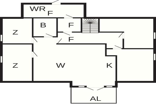 Foto van 6 persoons vakantie huis in Onarheim - Vakantiehuis in Onarheim - FloorPlan
