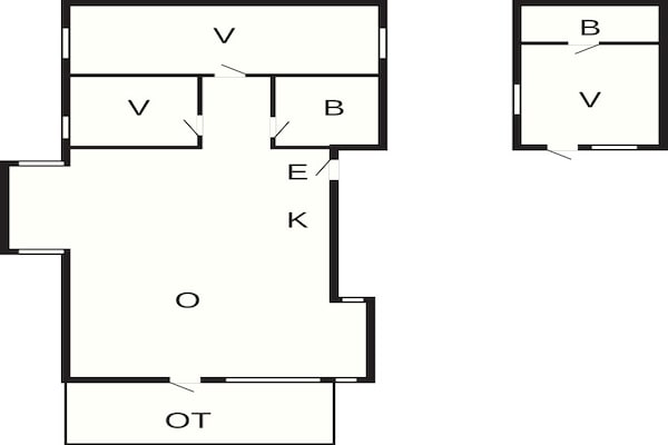 Foto van 6 persoons vakantie huis in Frederikshavn-By Traum - FloorPlan