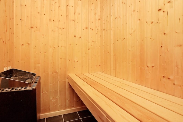 Foto van Luxe spa-resort aan de golfbaan - Vakantiehuis in Ålbæk - Sauna