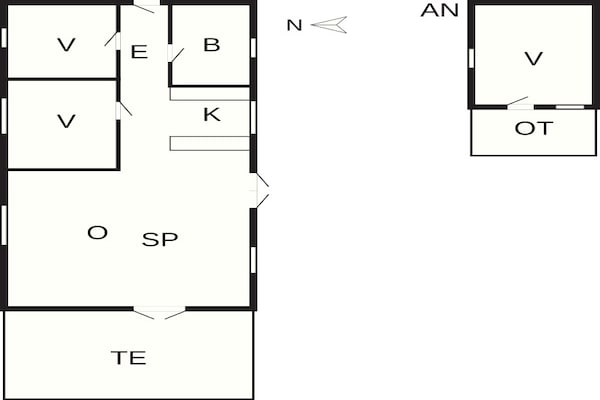 Foto van 6 persoons vakantie huis in Blokhus-By Traum - Vakantiehuis in Blokhus - FloorPlan