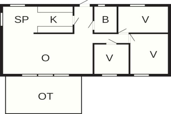 Foto van 7 persoons vakantie huis in Bovallstrand - Vakantiehuis in Bovallstrand - FloorPlan