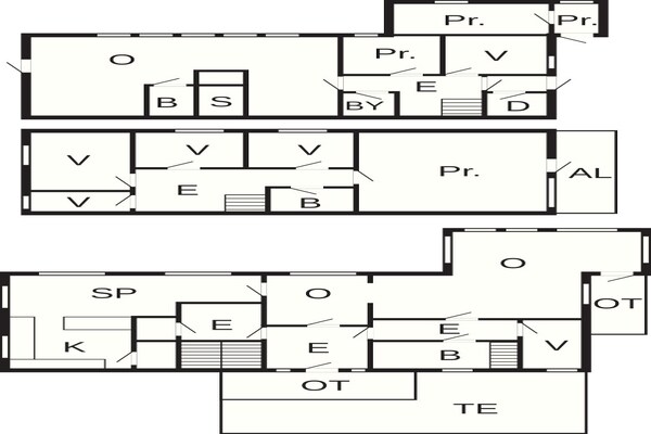 Foto van 10 persoons vakantie huis in Folkestad - Vakantiehuis in Folkestad - FloorPlan
