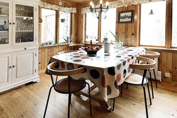 Foto van Hut aan het meer met uitzicht op het meer - Vakantiehuis in ALLINGSÅS, SVERIGE - Indoor