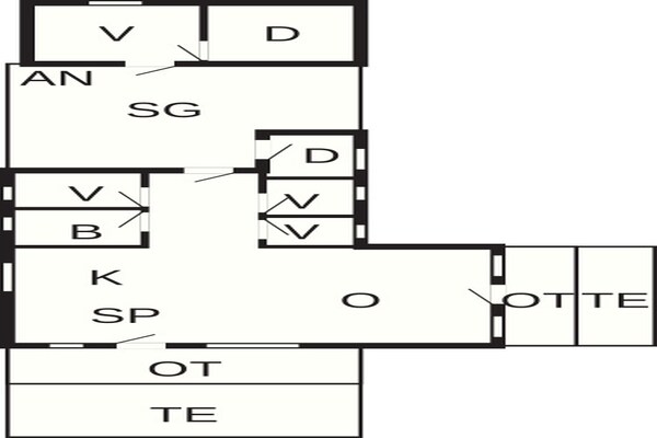 Foto van 7 persoons vakantie huis in Løkken-By Traum - Vakantiehuis in Løkken - FloorPlan
