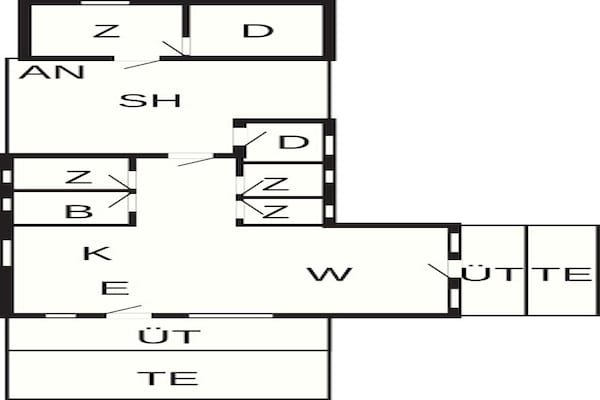 Foto van 7 persoons vakantie huis in Løkken-By Traum - Vakantiehuis in Løkken - FloorPlan