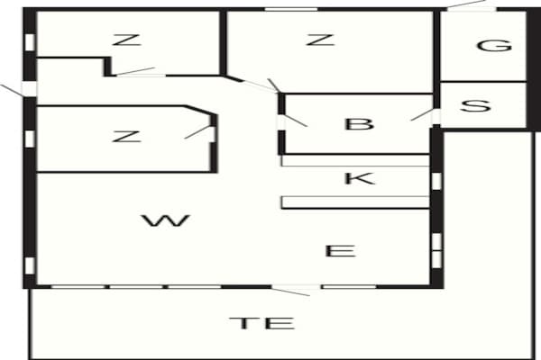 Foto van 6 persoons vakantie huis in Juelsminde-By Traum - Vakantiehuis in Juelsminde - FloorPlan