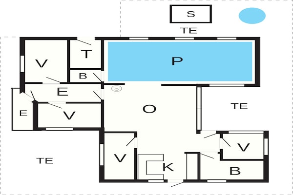 Foto van 8 persoons vakantie huis in Ebeltoft-By Traum - Vakantiehuis in Ebeltoft - FloorPlan