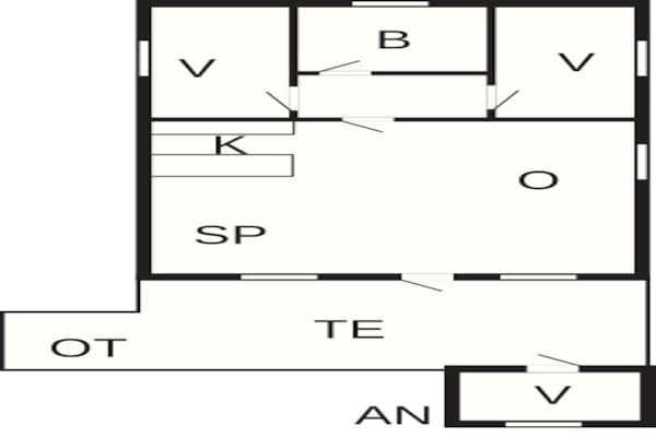 Foto van 6 persoons vakantie huis in Ansager-By Traum - Vakantiehuis in Ansager - FloorPlan