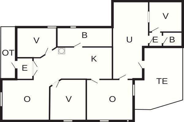 Foto van Modern toevluchtsoord bij fjord -- By Traum Ferienwohnungen - FloorPlan