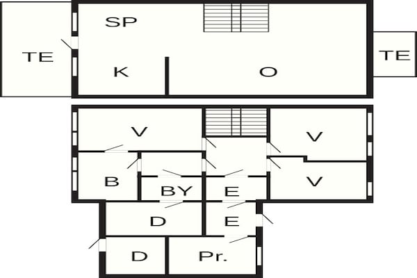 Foto van 6 persoons vakantie huis in Svolvær - Vakantiehuis in Svolvær - FloorPlan