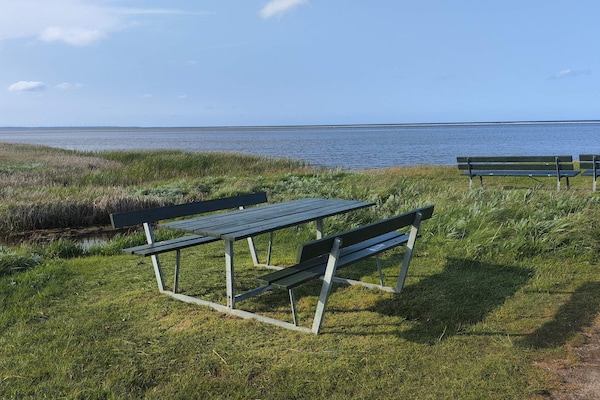 Foto van Verblijf aan zee met zwembad - Vakantiehuis in Ørsted - WaterView