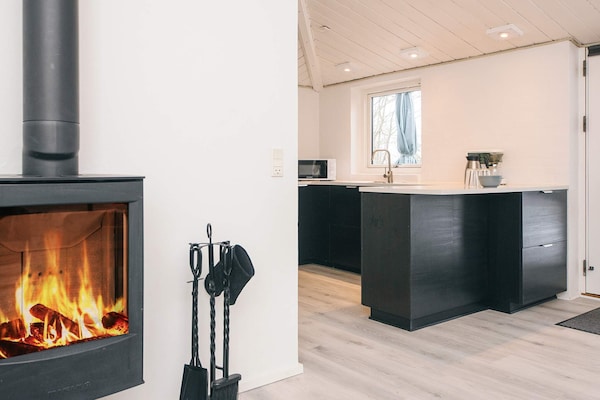 Foto van Verblijf aan zee met zwembad - Vakantiehuis in Ørsted - Indoor