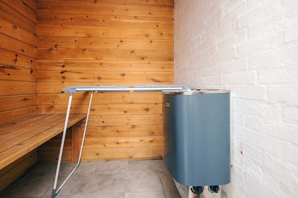 Foto van Verblijf aan zee met zwembad - Vakantiehuis in Ørsted - Sauna