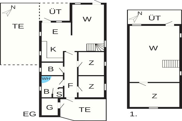 Foto van Luxe kust retraite -- By Traum Ferienwohnungen - Vakantiehuis in Ulfborg - FloorPlan