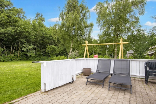 Foto van Luxe strandhuis met zwembad - Vakantiehuis in Nordborg - Outdoor