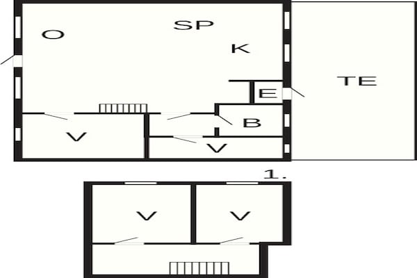 Foto van 7 persoons vakantie huis in Faaborg-By Traum - Vakantiehuis in Faaborg - FloorPlan