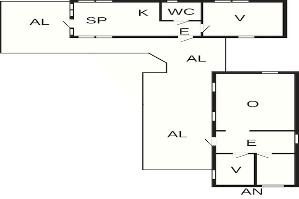 Foto van 6 persoons vakantie huis in Heberg - Vakantiehuis in Heberg - FloorPlan