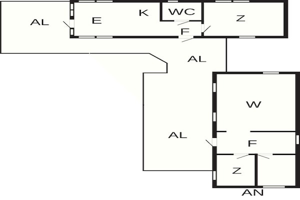 Foto van 6 persoons vakantie huis in Heberg - Vakantiehuis in Heberg - FloorPlan