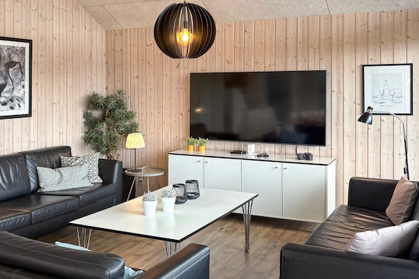 Foto van Luxe strandhuis met zwembad - Vakantiehuis in Bogense - Indoor