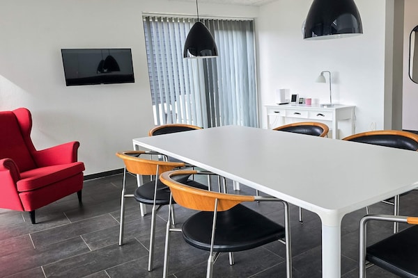 Foto van Luxe vakantiehuis met uitzicht op de golfbaan - Vakantiehuis in Rømø - Indoor