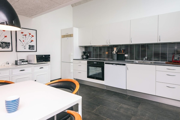 Foto van Luxe vakantiehuis met uitzicht op de golfbaan - Vakantiehuis in Rømø - Indoor