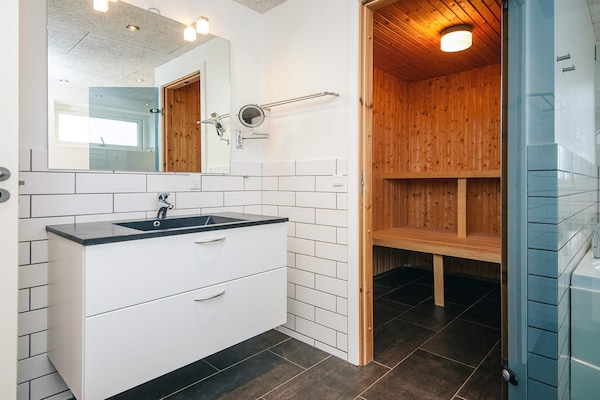 Foto van Luxe vakantiehuis met uitzicht op de golfbaan - Vakantiehuis in Rømø - Indoor