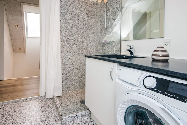Foto van Luxe vakantiehuis met uitzicht op de golfbaan - Vakantiehuis in Rømø - Indoor