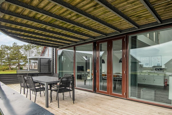 Foto van Luxe vakantiehuis met uitzicht op de golfbaan - Vakantiehuis in Rømø - View