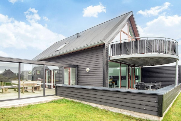 Foto van Luxe vakantiehuis met uitzicht op de golfbaan - Vakantiehuis in Rømø - Outdoor