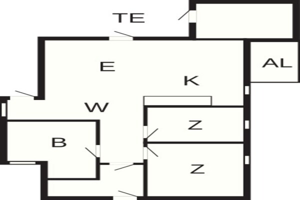 Foto van Afgelegen strand toevluchtsoord -- By Traum Ferienwohnungen - FloorPlan