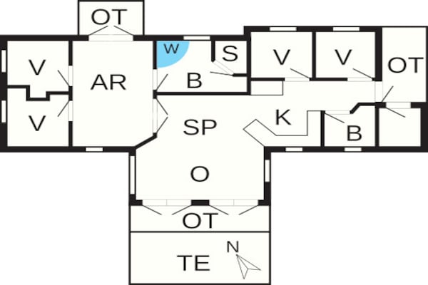 Foto van Gezinsplezier met bubbelbad -- By Traum Ferienwohnungen - FloorPlan