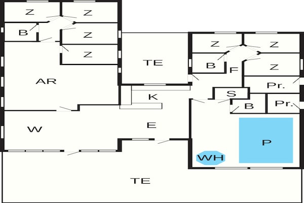 Foto van 18 persoons vakantie huis in Hasselberg - Vakantiehuis in Kappeln - FloorPlan