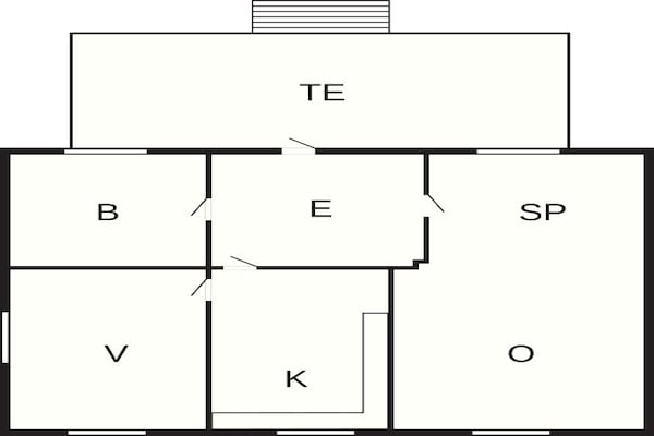 Foto van 6 persoons vakantie huis in Øvre Årdal - Vakantiehuis in Øvre Årdal - FloorPlan