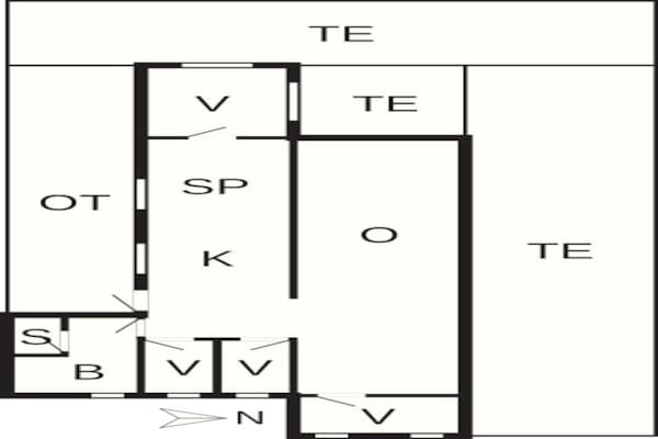 Foto van 8 persoons vakantie huis in Asnæs-By Traum - Vakantiehuis in Asnæs - FloorPlan